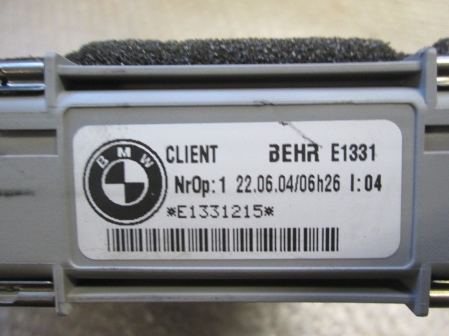 GRELEC RADIATORJA OEM N. 5HB00860800 ORIGINAL REZERVNI DEL BMW SERIE 5 E60 E61 (2003 - 2010) DIESEL LETNIK 2004