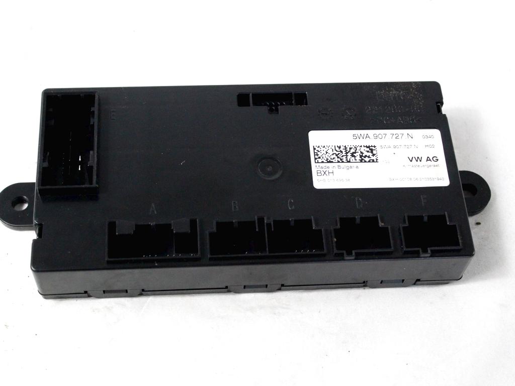 NADZOR KLIMATSKE NAPRAVE OEM N. 5WA907727N ORIGINAL REZERVNI DEL VOLKSWAGEN GOLF VIII CD1 MK8 (DAL 2019)DIESEL LETNIK 2021