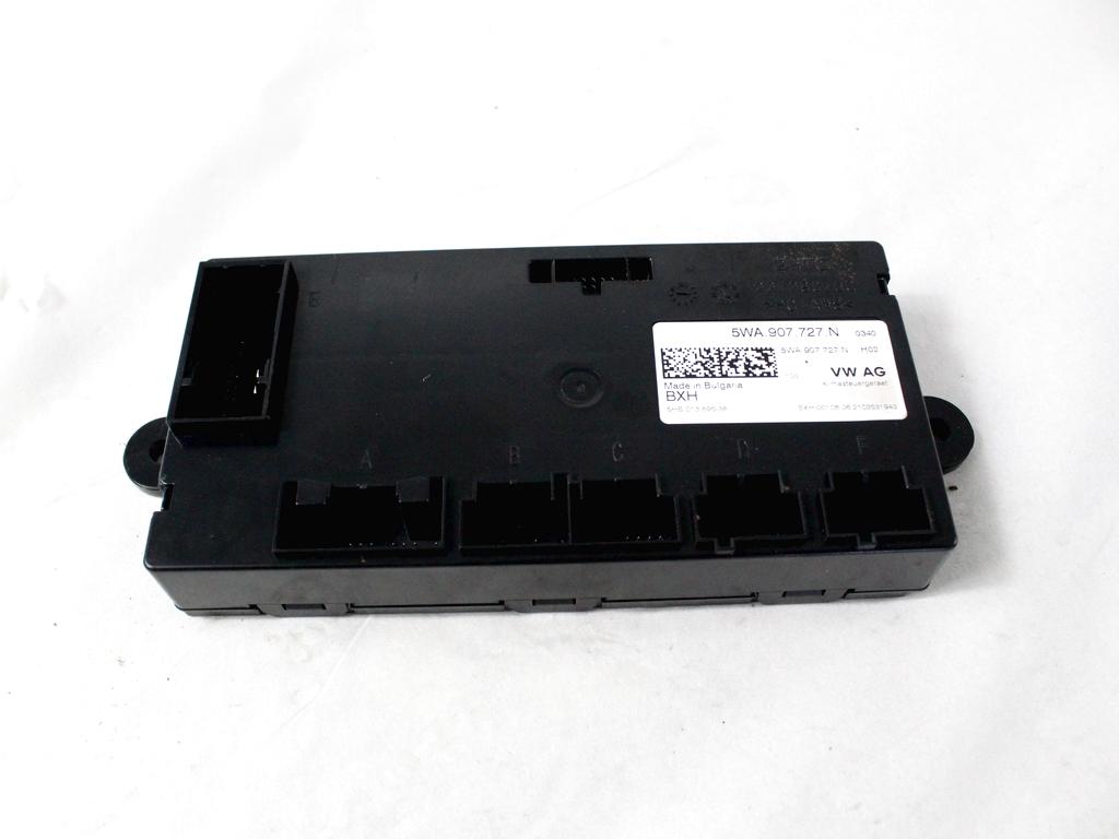 NADZOR KLIMATSKE NAPRAVE OEM N. 5WA907727N ORIGINAL REZERVNI DEL VOLKSWAGEN GOLF VIII CD1 MK8 (DAL 2019)DIESEL LETNIK 2021