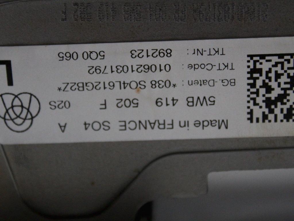 VOLANSKI DROG OEM N. 5H0853371A4PK ORIGINAL REZERVNI DEL VOLKSWAGEN GOLF VIII CD1 MK8 (DAL 2019)DIESEL LETNIK 2021