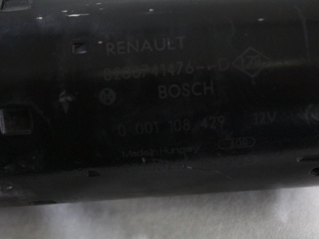 ZAGANJAC MOTORJA  OEM N. 8200741476 ORIGINAL REZERVNI DEL RENAULT MEGANE MK3 BZ0/1 B3 DZ0/1 KZ0/1 BER/SPORTOUR/ESTATE (2009 - 2015) DIESEL LETNIK 2010