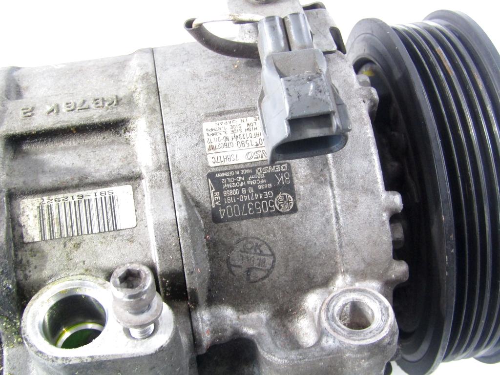 KOMPRESOR KLIME  OEM N. 50537004 ORIGINAL REZERVNI DEL ALFA ROMEO STELVIO 949 (DAL 2017)DIESEL LETNIK 2019