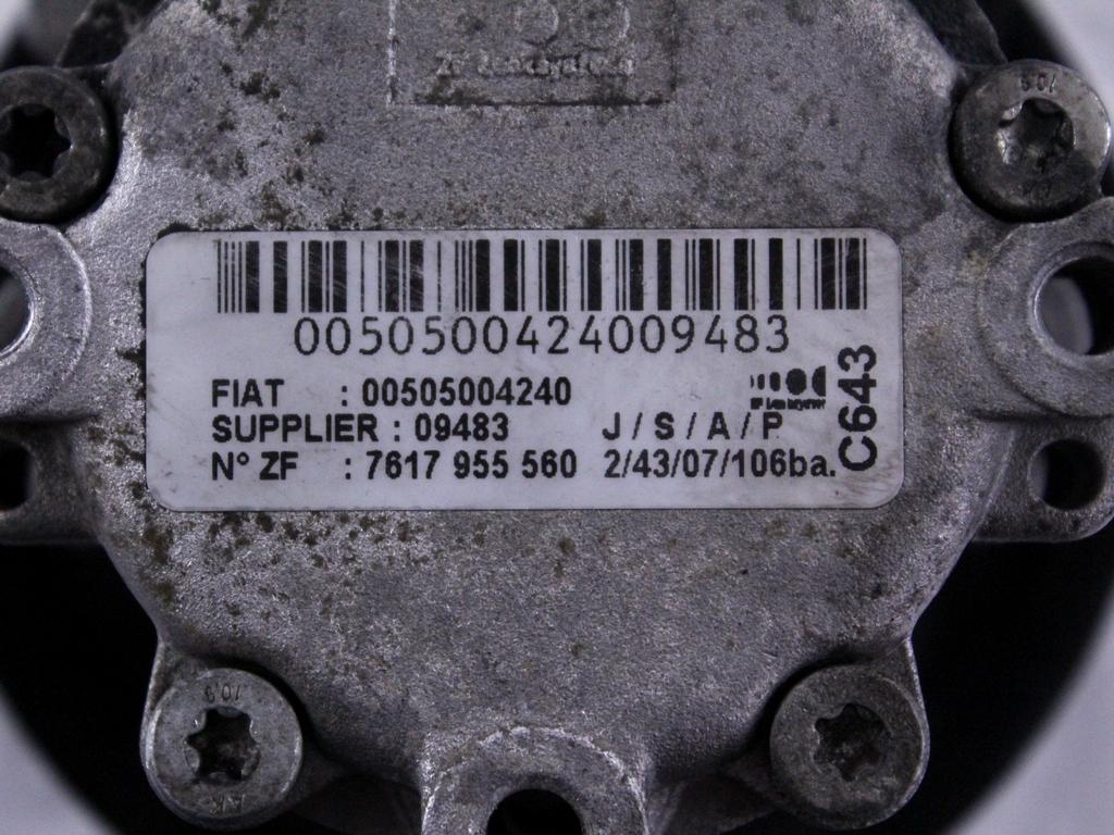 SERVO CRPALKA  OEM N. 50500424 ORIGINAL REZERVNI DEL ALFA ROMEO 159 939 BER/SW (2005 - 2013) DIESEL LETNIK 2008