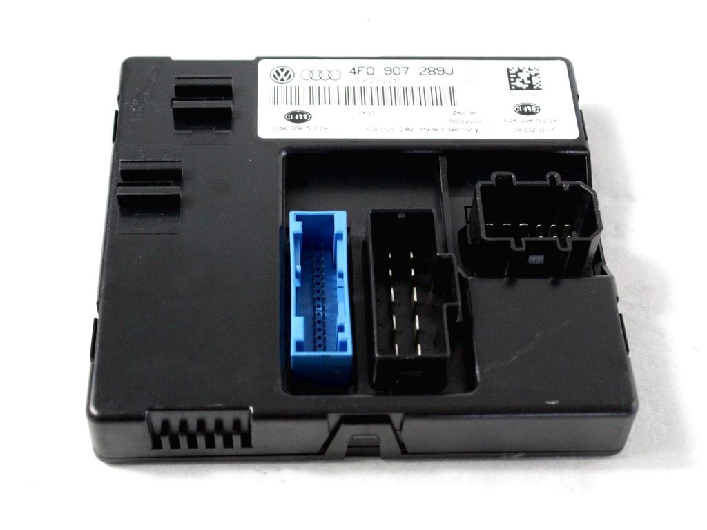 KONTROLA UDOBJA (BLUE & ME) OEM N. 4F0907289J ORIGINAL REZERVNI DEL AUDI A6 C6 R 4F2 4FH 4F5 BER/SW/ALLROAD (10/2008 - 2011) DIESEL LETNIK 2009