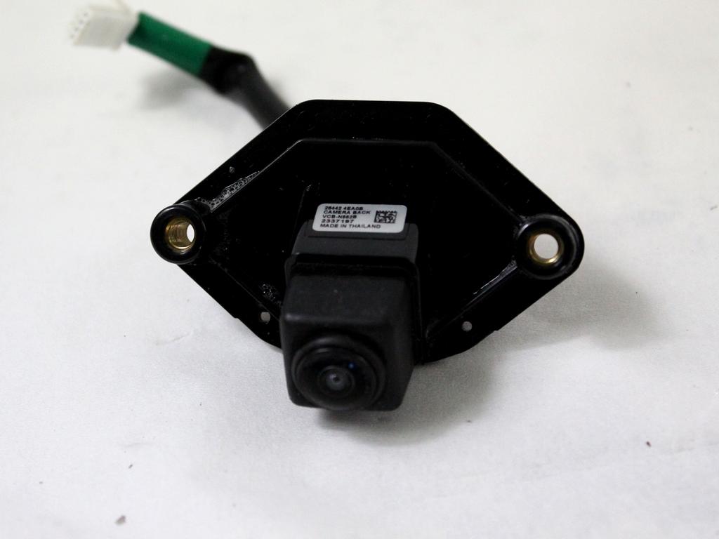 KAMERA ZA VZVRATNI POGLED, SENZOR OEM N. 284424EA0B ORIGINAL REZERVNI DEL NISSAN QASHQAI J11 (2013 - 2021)DIESEL LETNIK 2017