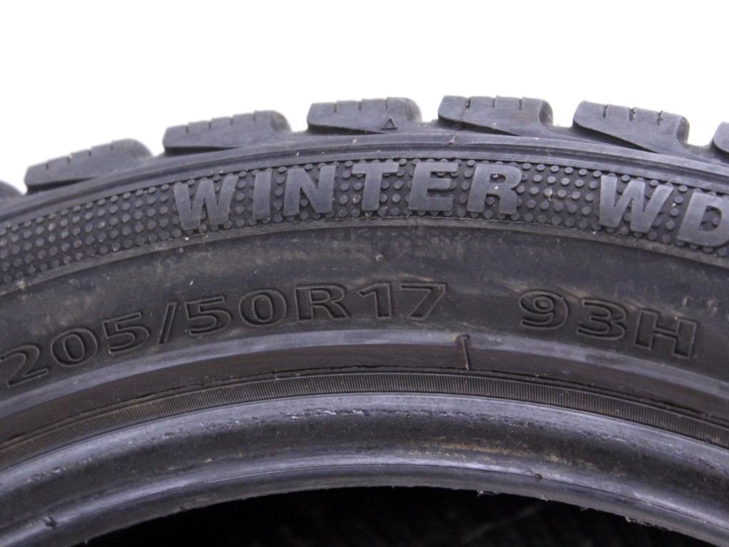 205/50 R17 93H DELINTE WINTER WD6 6.18MM A2017 PNEUMATICI INVERNALI (QUANTITÀ 1 GOMMA)