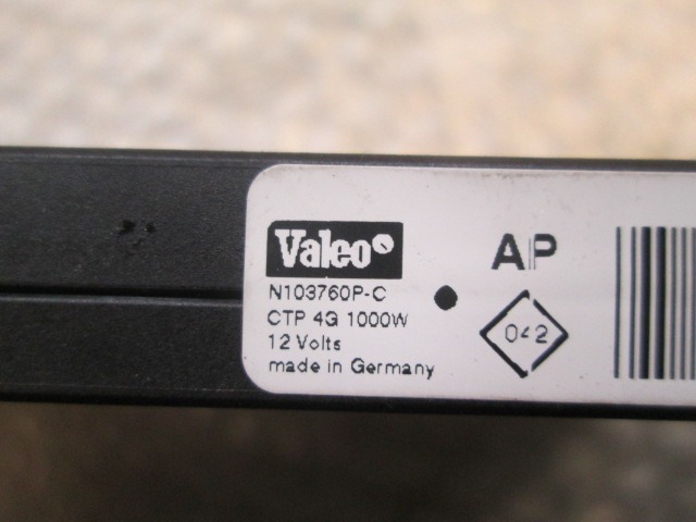 HLADILNIK ZA GRETJE OEM N. 103760PC ORIGINAL REZERVNI DEL CITROEN C3 / PLURIEL MK1R (09/2005 - 11/2010) DIESEL LETNIK 2008