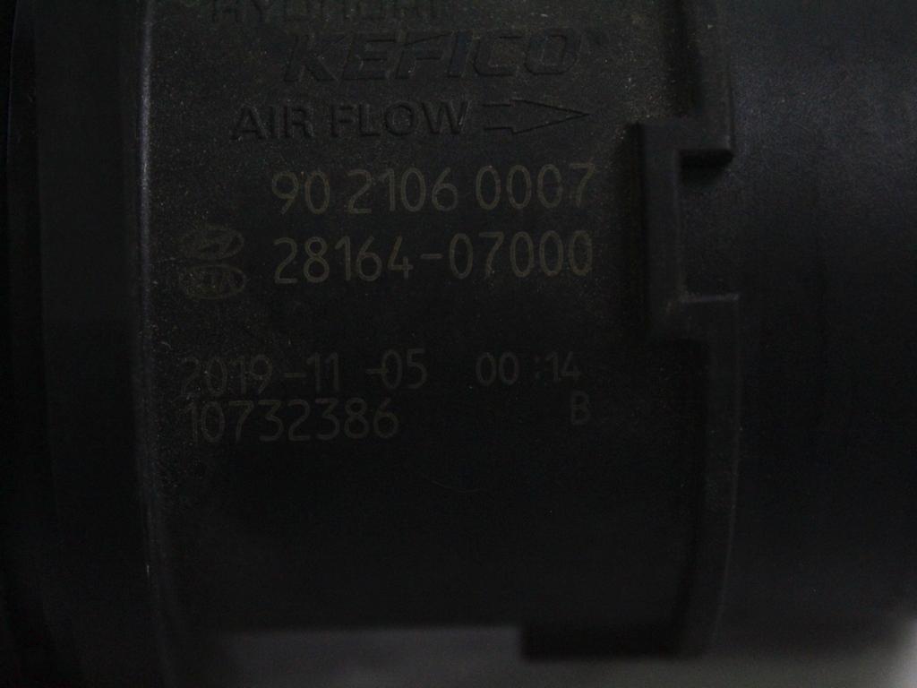 MERILNIK PRETOKA ZRAKA / MERILNIK MASE ZRAKA OEM N. 2816407000 ORIGINAL REZERVNI DEL HYUNDAI I10 AC3 MK3 (DAL 2019)BENZINA LETNIK 2020