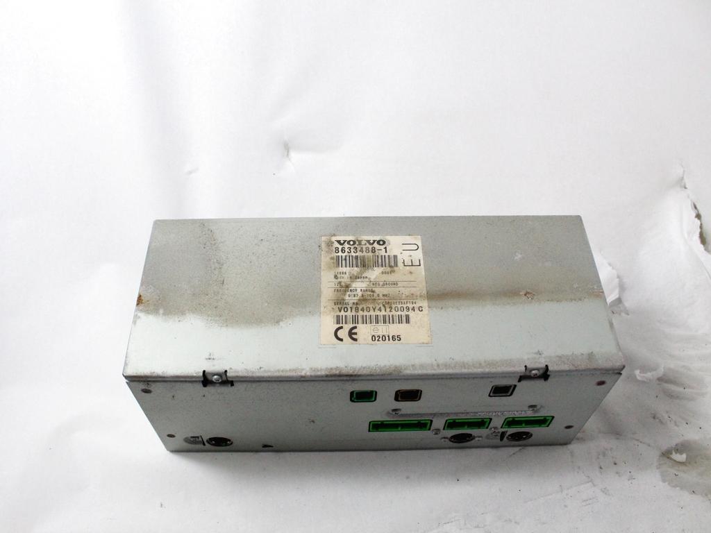 KRMILNA ENOTA NAVIGACIJSKE ENOTE OEM N. 8633488 ORIGINAL REZERVNI DEL VOLVO V70 MK2 285 (2000 - 2007) DIESEL LETNIK 2000