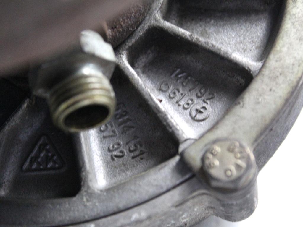 TURBINA OEM N. 8601639 ORIGINAL REZERVNI DEL VOLVO V70 MK2 285 (2000 - 2007) DIESEL LETNIK 2000