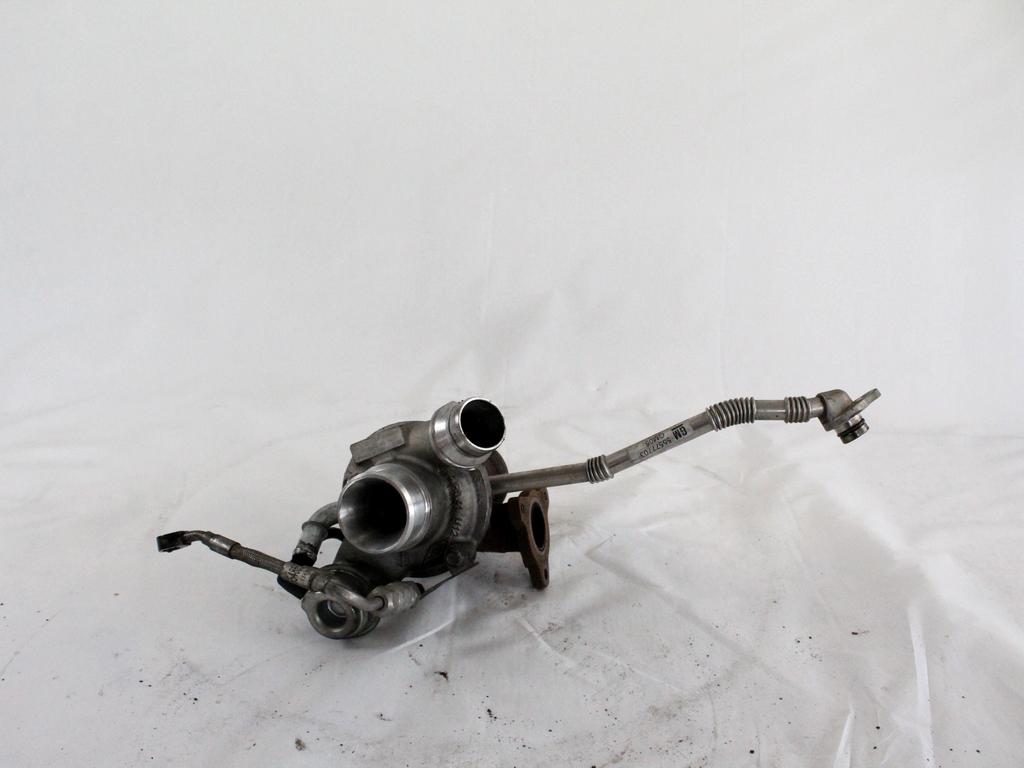 TURBINA OEM N. 55496238 ORIGINAL REZERVNI DEL OPEL ASTRA K B16 5P/3P/SW (2015 - 2021)DIESEL LETNIK 2017