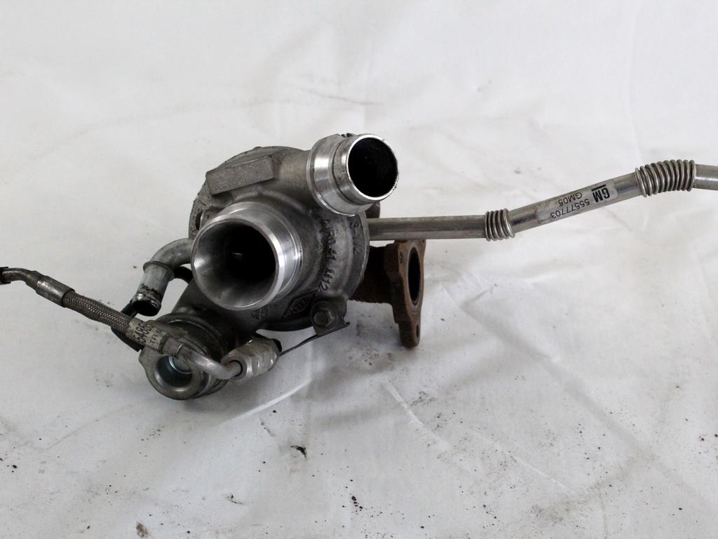 TURBINA OEM N. 55496238 ORIGINAL REZERVNI DEL OPEL ASTRA K B16 5P/3P/SW (2015 - 2021)DIESEL LETNIK 2017