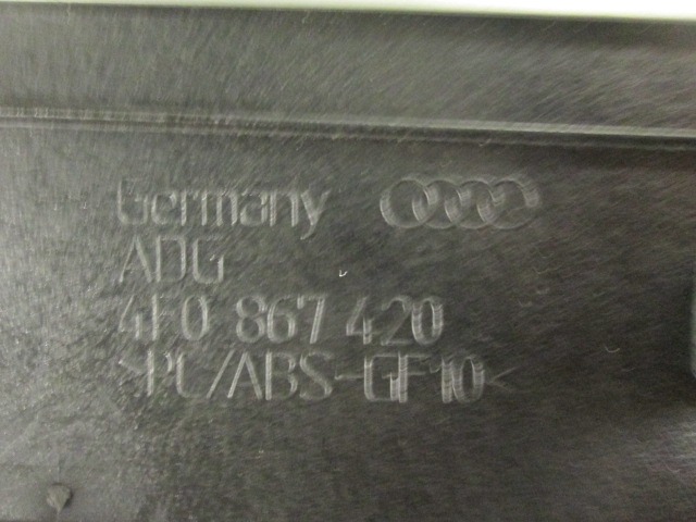 OKRASNE LETVICE VRAT  OEM N. 4F0867420 ORIGINAL REZERVNI DEL AUDI A6 C6 4F2 4FH 4F5 BER/SW/ALLROAD (07/2004 - 10/2008) DIESEL LETNIK 2006