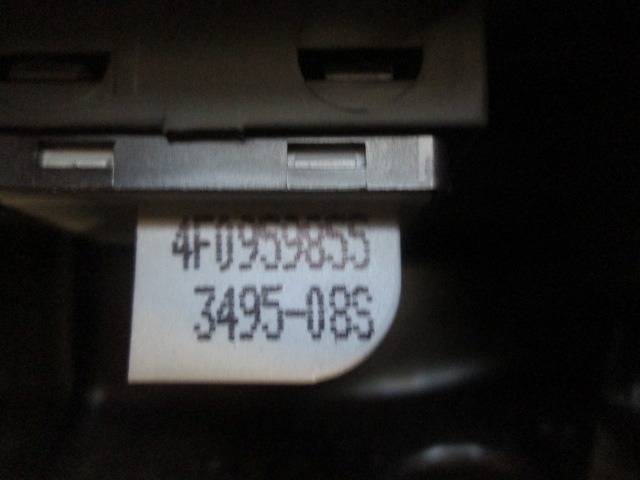 STIKALO ELEKTRICNEGA DVIGA STEKEL OEM N. 4F0959855 ORIGINAL REZERVNI DEL AUDI A6 C6 4F2 4FH 4F5 BER/SW/ALLROAD (07/2004 - 10/2008) DIESEL LETNIK 2006