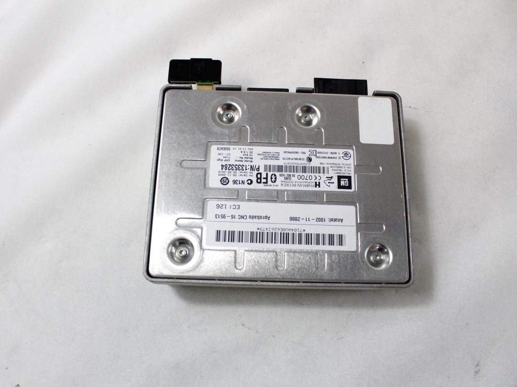RACUNALNIK TELEFONA  OEM N. 13353284 ORIGINAL REZERVNI DEL OPEL ASTRA J P10 5P/3P/SW (2010 - 2015) DIESEL LETNIK 2014
