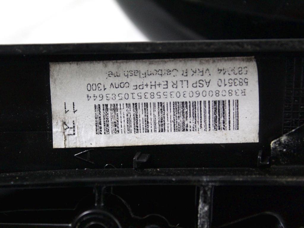 DESNO OGLEDALO OEM N. 13308360 ORIGINAL REZERVNI DEL OPEL ASTRA J P10 5P/3P/SW (2010 - 2015) DIESEL LETNIK 2014