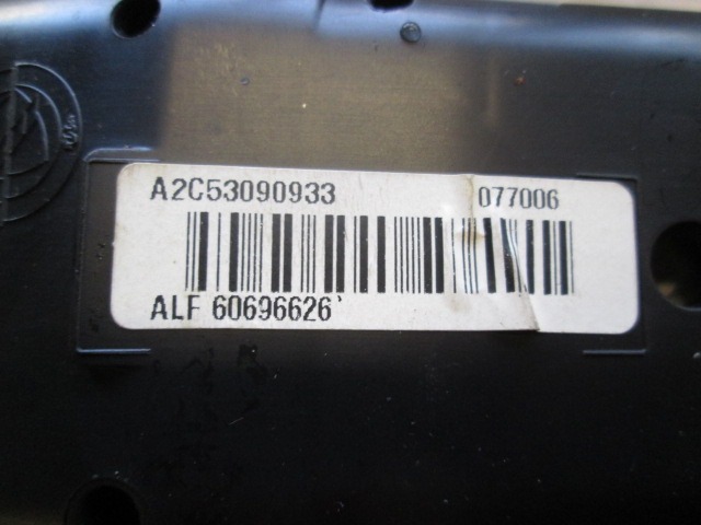 KILOMETER STEVEC OEM N. 60696626 ORIGINAL REZERVNI DEL ALFA ROMEO 159 939 BER/SW (2005 - 2013) DIESEL LETNIK 2007