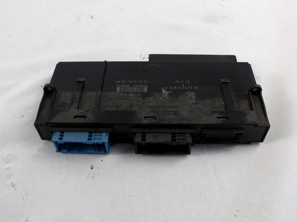 RACUNALNIK MOTORJA/REM OEM N. 61359247472 ORIGINAL REZERVNI DEL BMW SERIE 3 BER/SW/COUPE/CABRIO E90/E91/E92/E93 LCI R (2009 - 2012) DIESEL LETNIK 2010