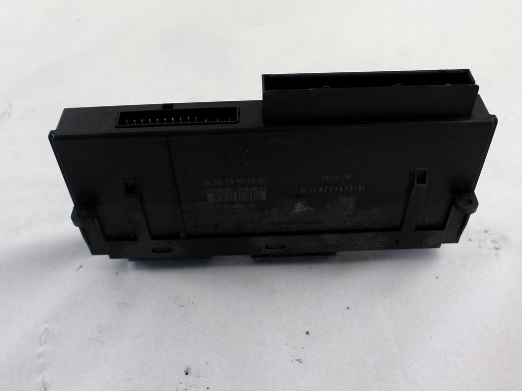 RACUNALNIK MOTORJA/REM OEM N. 61359247472 ORIGINAL REZERVNI DEL BMW SERIE 3 BER/SW/COUPE/CABRIO E90/E91/E92/E93 LCI R (2009 - 2012) DIESEL LETNIK 2010