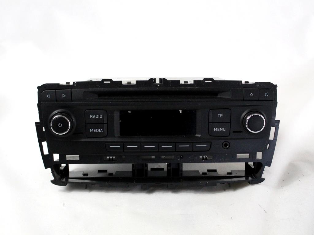 RADIO CD / OJACEVALNIK / IMETNIK HIFI OEM N. 6J0035156BGY ORIGINAL REZERVNI DEL SEAT IBIZA 6J5 6P1 MK4 R BER/SW (2012 -2017) BENZINA LETNIK 2015