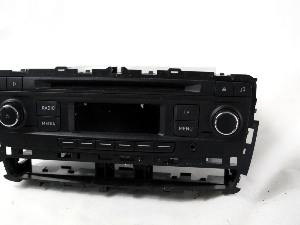 RADIO CD / OJACEVALNIK / IMETNIK HIFI OEM N. 6J0035156BGY ORIGINAL REZERVNI DEL SEAT IBIZA 6J5 6P1 MK4 R BER/SW (2012 -2017) BENZINA LETNIK 2015
