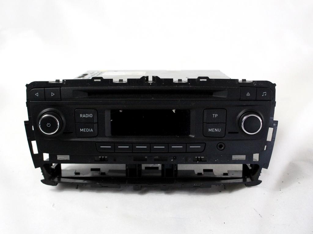 RADIO CD / OJACEVALNIK / IMETNIK HIFI OEM N. 6J0035156BGY ORIGINAL REZERVNI DEL SEAT IBIZA 6J5 6P1 MK4 R BER/SW (2012 -2017) BENZINA LETNIK 2015