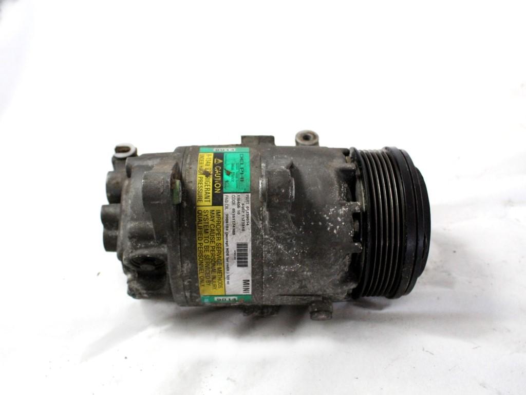 KOMPRESOR KLIME  OEM N. 64521171310 ORIGINAL REZERVNI DEL MINI ONE / COOPER / COOPER S R50 R52 R53 (2001-2006) BENZINA LETNIK 2001