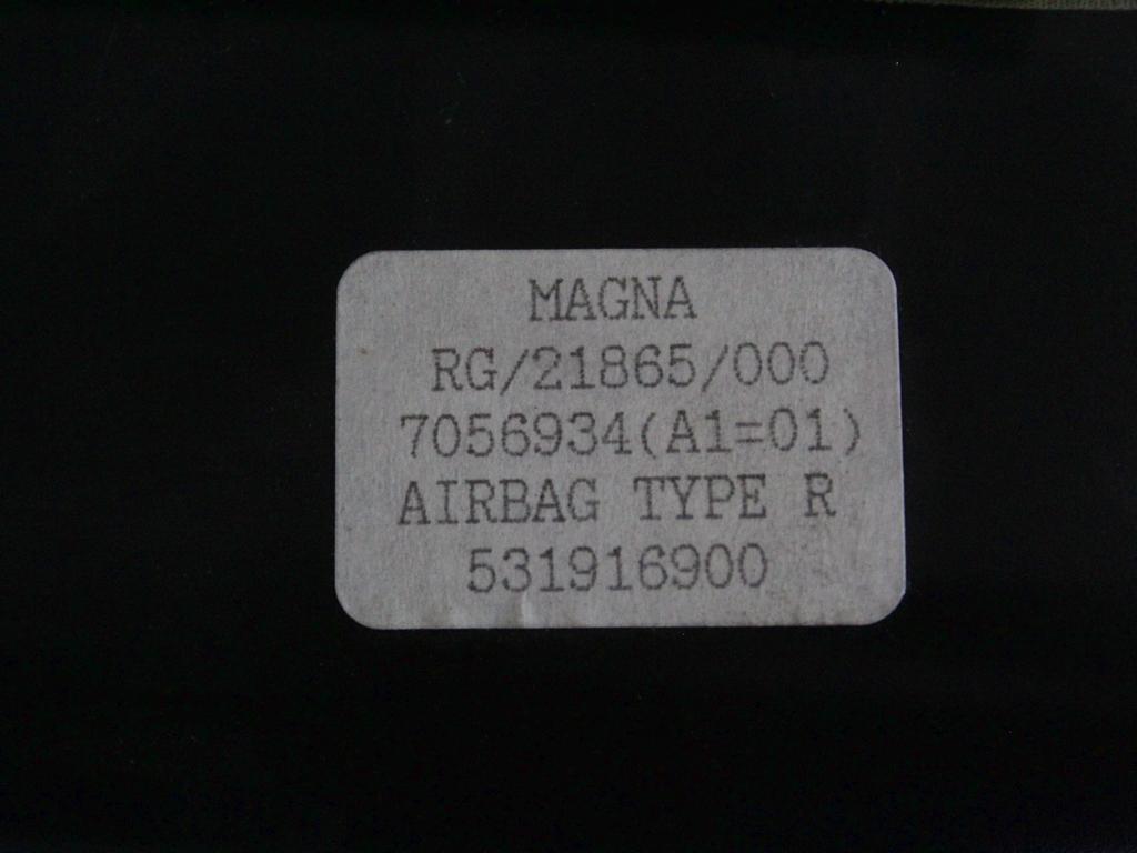 AIRBAG SOPOTNIK OEM N. 7056934 ORIGINAL REZERVNI DEL MINI ONE / COOPER / COOPER S R50 R52 R53 (2001-2006) BENZINA LETNIK 2001