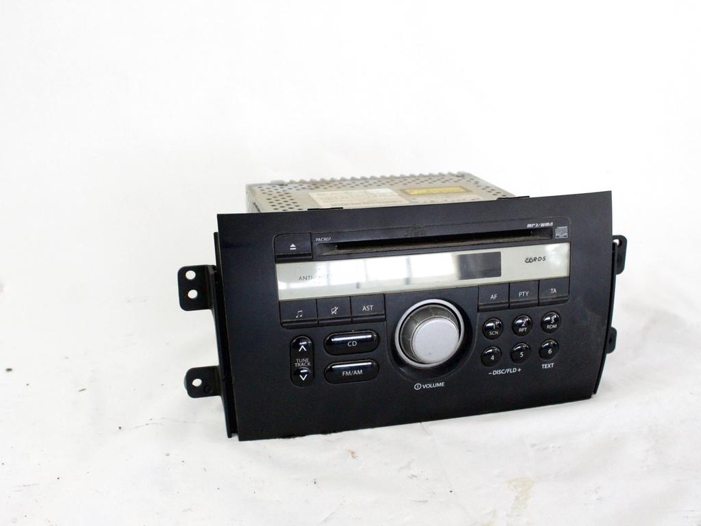 RADIO CD / OJACEVALNIK / IMETNIK HIFI OEM N. 39101-79JB ORIGINAL REZERVNI DEL FIAT SEDICI FY (2006 - 4/2009) DIESEL LETNIK 2009