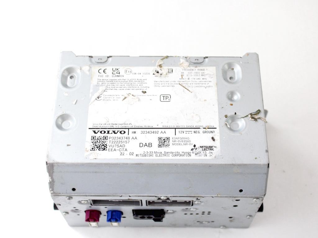 KRMILNA ENOTA NAVIGACIJSKE ENOTE OEM N. 32343748 ORIGINAL REZERVNI DEL VOLVO XC40 536 R (DAL 2022)BENZINA LETNIK 2022