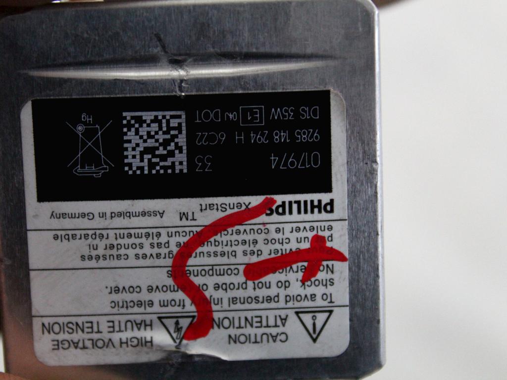 XENON ZARNICE OEM N. 9285148294H ORIGINAL REZERVNI DEL BMW SERIE 1 BER/COUPE/CABRIO E81/E82/E87/E88 (2003 - 2007) DIESEL LETNIK 2006