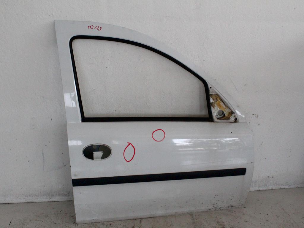 SPREDNJA DESNA VRATA SOVOZNIK OEM N. 13227381 ORIGINAL REZERVNI DEL OPEL COMBO C (2001 - 2011) BENZINA/METANO LETNIK 2009