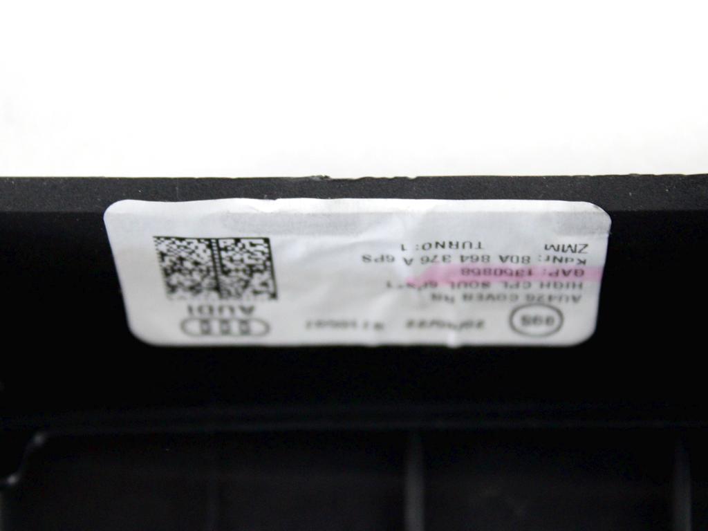 ZADNJI PRIKLJUCEK TUNELA  OEM N. 80A863324A ORIGINAL REZERVNI DEL AUDI Q5 80A R (DAL 2021)IBRIDO (ELETRICO-BENZINA) LETNIK 2022