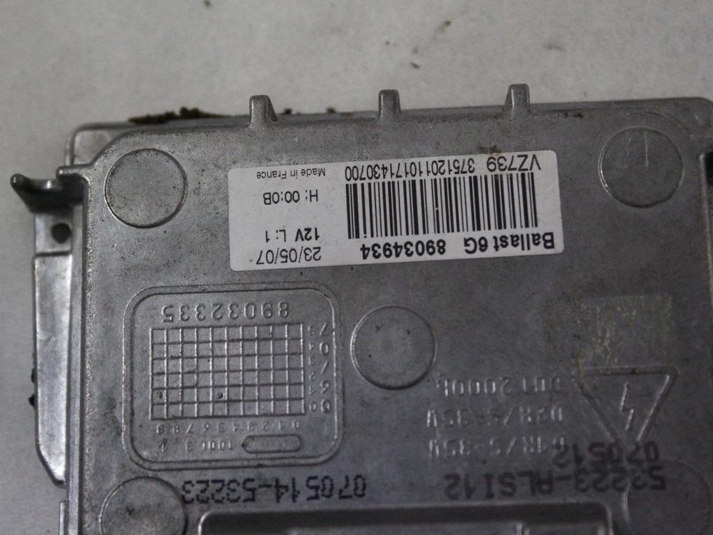 RACUNALNIK KSENONSKIH ZAROMETOV OEM N. 89034934 ORIGINAL REZERVNI DEL VOLVO XC90 275 MK1 (2002 - 2014)DIESEL LETNIK 2008