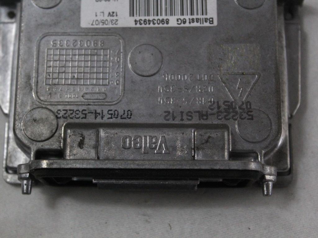 RACUNALNIK KSENONSKIH ZAROMETOV OEM N. 89034934 ORIGINAL REZERVNI DEL VOLVO XC90 275 MK1 (2002 - 2014)DIESEL LETNIK 2008