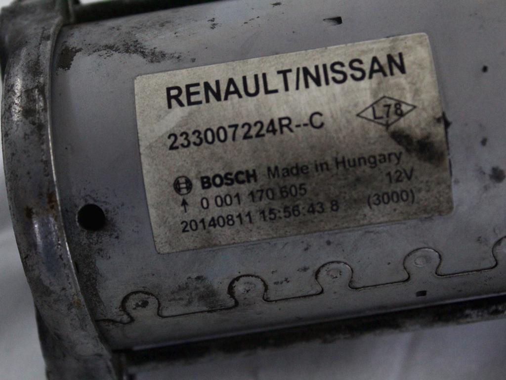 ZAGANJAC MOTORJA  OEM N. 233007224R ORIGINAL REZERVNI DEL RENAULT MEGANE MK3 BZ0/1 B3 DZ0/1 KZ0/1 BER/SPORTOUR/ESTATE (2009 - 2015) DIESEL LETNIK 2014