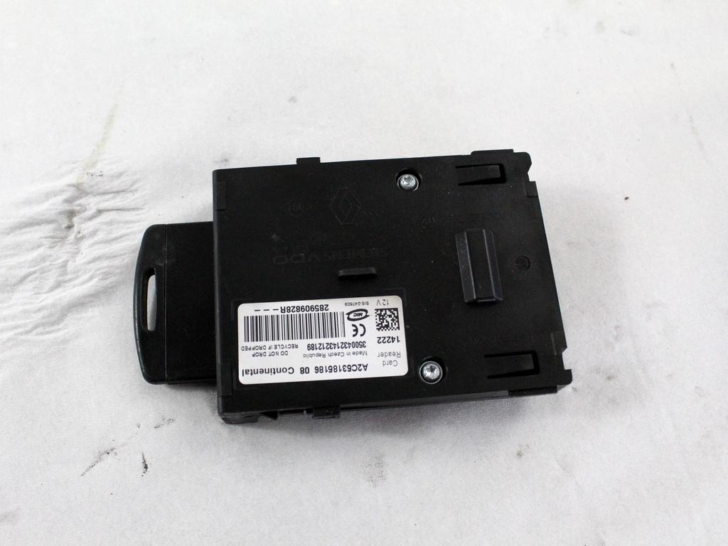 KOMPLET ODKLEPANJE IN VZIG  OEM N. 31536 KIT ACCENSIONE AVVIAMENTO ORIGINAL REZERVNI DEL RENAULT MEGANE MK3 BZ0/1 B3 DZ0/1 KZ0/1 BER/SPORTOUR/ESTATE (2009 - 2015) DIESEL LETNIK 2014