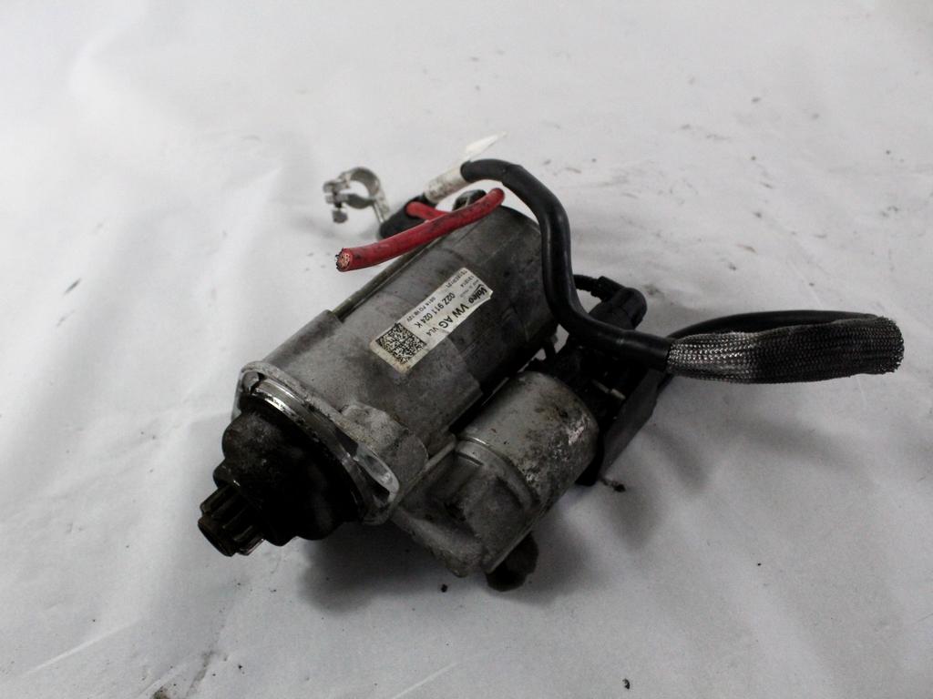 ZAGANJAC MOTORJA  OEM N. 02Z911024K ORIGINAL REZERVNI DEL VOLKSWAGEN TOURAN 1T3 MK1 R2 (2010 - 2015) DIESEL LETNIK 2015