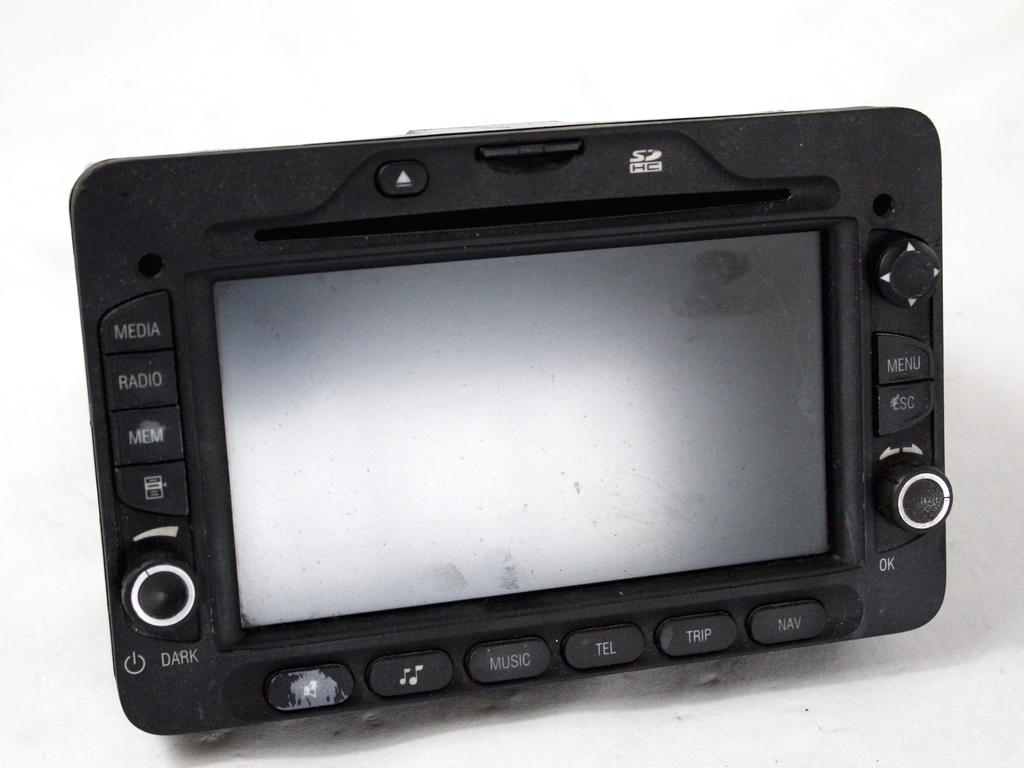 REZERVNI DELI, RADIJSKO-NAVIGACIJSKE NAPRAVE OEM N. 156091801 ORIGINAL REZERVNI DEL ALFA ROMEO 159 939 BER/SW (2005 - 2013) DIESEL LETNIK 2010