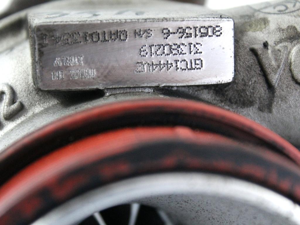 TURBINA OEM N. 31380219 ORIGINAL REZERVNI DEL VOLVO V60 MK1 (2010 - 2018)DIESEL LETNIK 2013