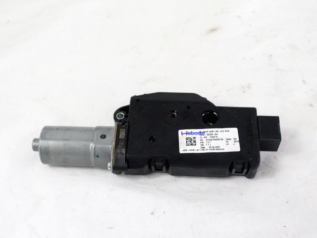 MOTOR POMICNE STREHE / SENCNIKI OEM N. K8D2-53508-BA ORIGINAL REZERVNI DEL LAND ROVER RANGE ROVER EVOQUE L551 (DAL 2019)IBRIDO (ELETTRICO-DIESEL)   LETNIK 2021
