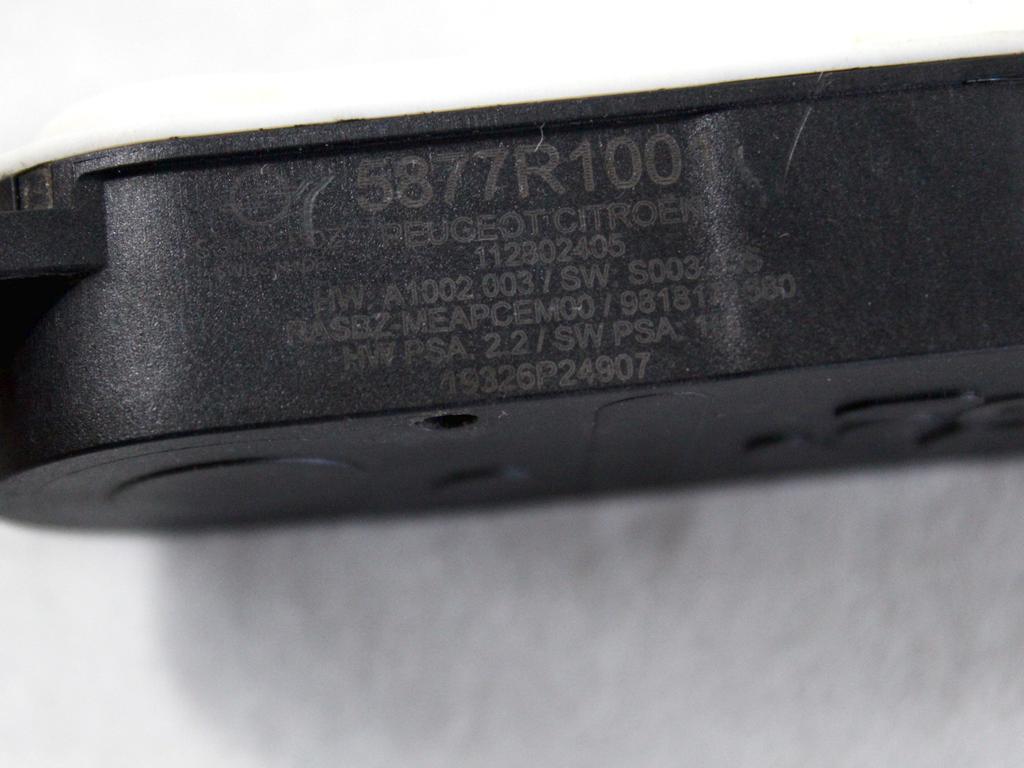 LOPUTA AKTUATORJA OEM N. 9818171680 ORIGINAL REZERVNI DEL OPEL GRANDLAND X A18 (2017 - 2021)DIESEL LETNIK 2020