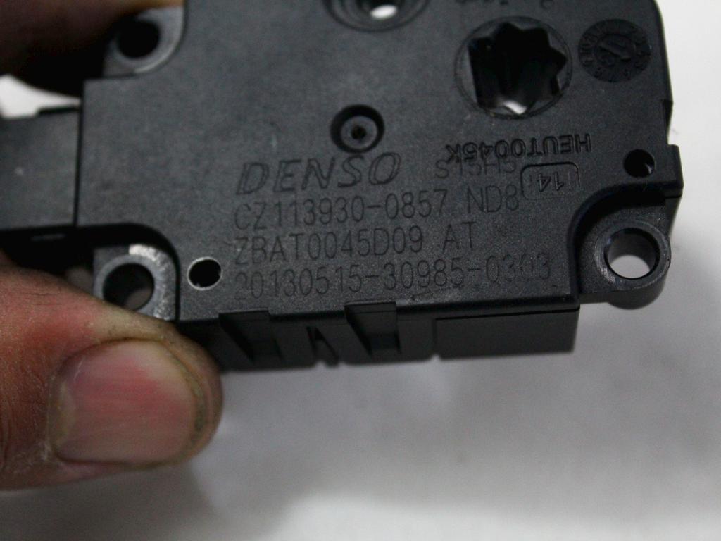 MOTORCEK OGREVANJA OEM N. CZ113930-0857 ORIGINAL REZERVNI DEL AUDI A6 C7 BER/SW/ALLROAD (2011 - 2018)DIESEL LETNIK 2013