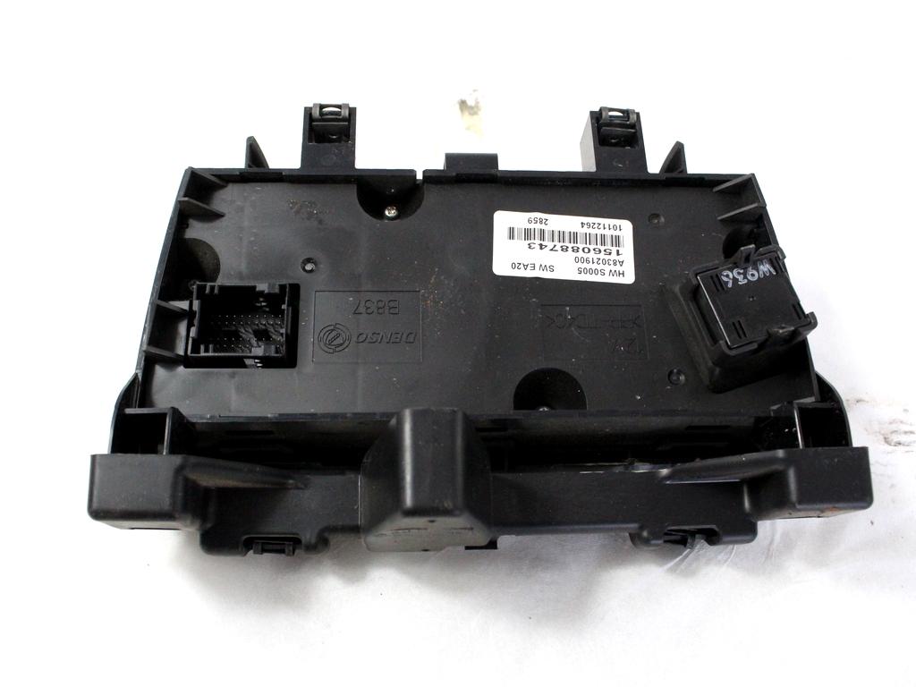 KONTROLNA ENOTA KLIMATSKE NAPRAVE / AVTOMATSKA KLIMATSKA NAPRAVA OEM N. 156088743 ORIGINAL REZERVNI DEL ALFA ROMEO MITO 955 (2008 - 2018) BENZINA/GPL LETNIK 2010