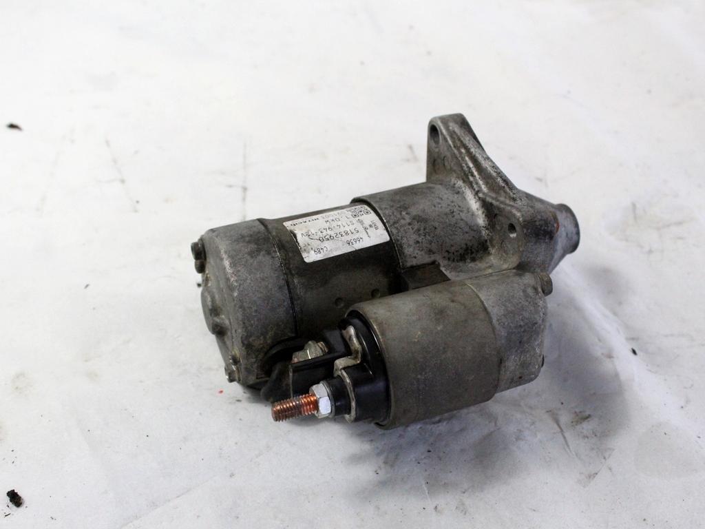 ZAGANJAC MOTORJA  OEM N. 51832950 ORIGINAL REZERVNI DEL ALFA ROMEO MITO 955 (2008 - 2018) BENZINA/GPL LETNIK 2010