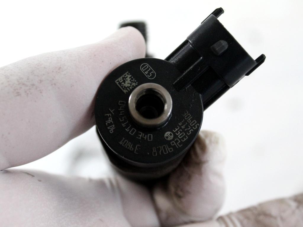 INJEKTORJI DIESEL OEM N. 445110340 ORIGINAL REZERVNI DEL CITROEN C3 PICASSO MK1R (2012 - 2017) DIESEL LETNIK 2013