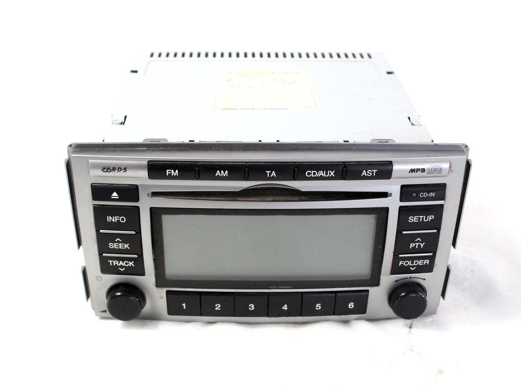 RADIO CD / OJACEVALNIK / IMETNIK HIFI OEM N. 96180-2B530CA ORIGINAL REZERVNI DEL HYUNDAI SANTA FE CM MK2 (2006 - 2012)DIESEL LETNIK 2011