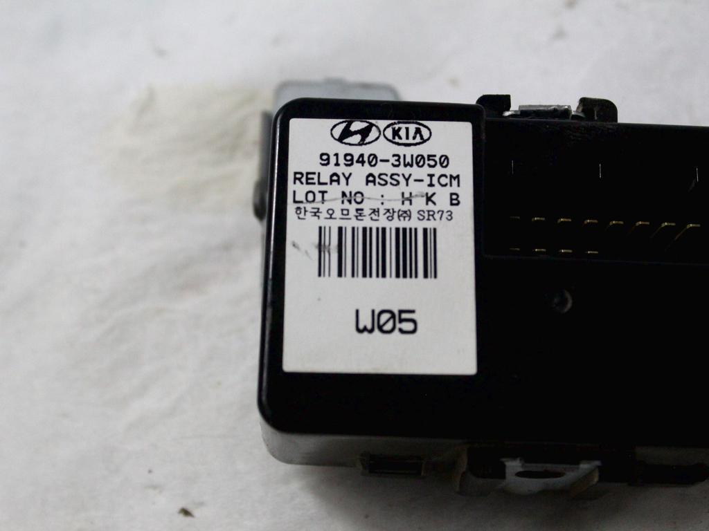 RELE' OEM N. 91940-3W050 ORIGINAL REZERVNI DEL KIA SPORTAGE SL MK3 (2010 - 2016)DIESEL LETNIK 2013