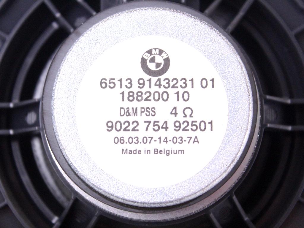 ZVOCNIKI OEM N. 65139143231 ORIGINAL REZERVNI DEL BMW SERIE 3 BER/SW/COUPE/CABRIO E90/E91/E92/E93 (2005 -2009) DIESEL LETNIK 2007