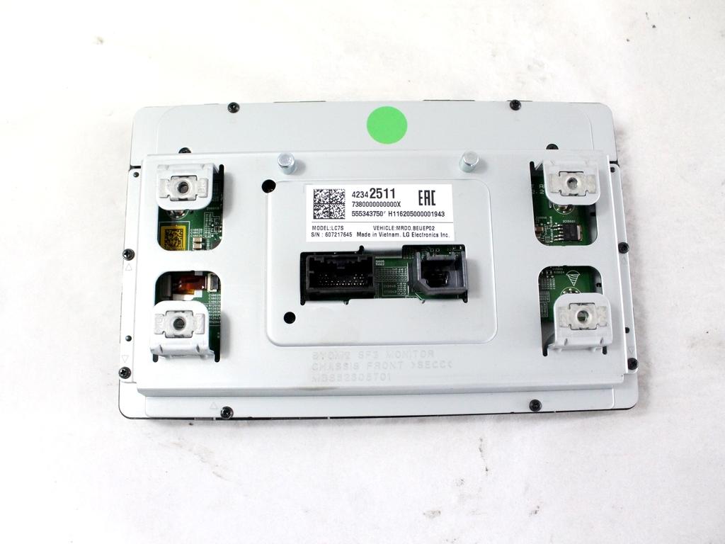 NAVIGCIJA  OEM N. 42342511 ORIGINAL REZERVNI DEL OPEL ASTRA K B16 5P/3P/SW (2015 - 2021)DIESEL LETNIK 2017